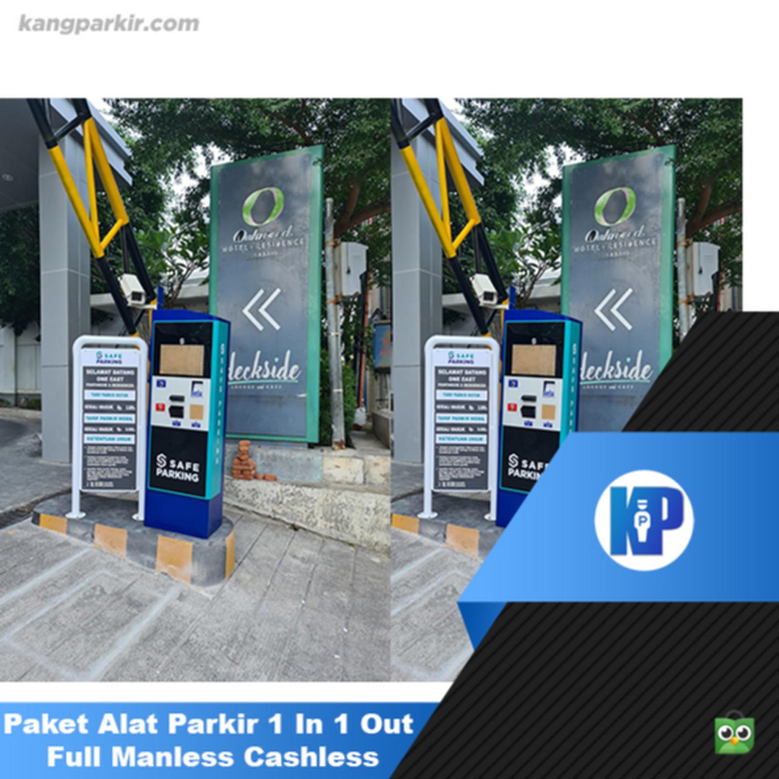 Paket Alat Parkir 1 In 1 Out Full Manless Cashless
